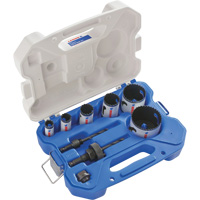 Plumber Bi-Metal Hole Saw Set, 9 Pieces Quali-T-Solutions