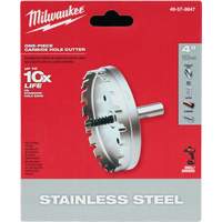 Scies-cloches au carbure monobloc, 4", Profondeur de la coupe de 3/16" Quali-T-Solutions