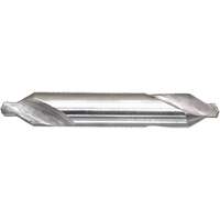 Fraise & foret centr&eacute; combin&eacute;s DRILLCO, #1, Petit diam&egrave;tre de 3/64", Grand diam&egrave;tre de 1/8", Acier rapide Quali-T-Solutions