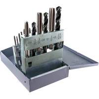 Jeu de tarauds & forets DRILLCO, 18 morcea Quali-T-Solutions