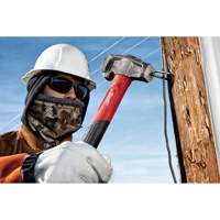 Marteau de monteur de lignes 4-en-1, 32 oz, Prise en Fibre de verre, 15" lo Quali-T-Solutions