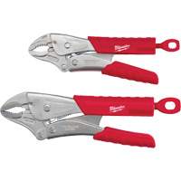 Torque Lock Curved Jaw Locking Pliers Set, 2 Pieces Quali-T-Solutions