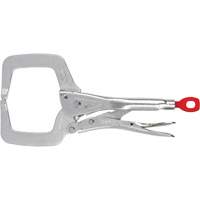 Torque Lock Locking Pliers with Regular Jaws, 11" Length, C-Clamp Quali-T-Solutions