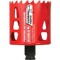 Wood & Metal Hole Saw, 2-5/8", 2-3/8" Depth of Cut, Carbide Quali-T-Solutions