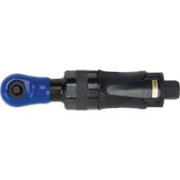 Cl&eacute; industrielle courte &agrave; cliquet pneumatique, Prise de 1/4", 1/4" NPT, 3 pi³/min Quali-T-Solutions