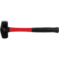 IDH-3F Drilling Hammer, 3 lbs., Fibreglass Handle, 10" L Quali-T-Solutions
