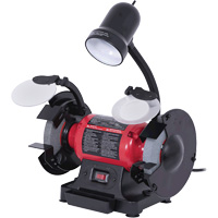 IBG-6 Bench Grinder, 6" Wheel Diameter, 1/2 HP, 3600 RPM Quali-T-Solutions