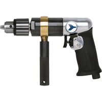 AD12VSRK Perceuse pneumatique &agrave; vitesse variable, 6 pi³/min, 1/4" NPT, 82 dBA, 1/2" mandrin, Avec cl&eacute; Quali-T-Solutions