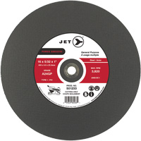 A24GP Power Abrasive Cut-Off Wheel, 20" x 5/32", 1" Arbor, Type 1, 3000 RPM Quali-T-Solutions