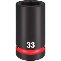 Douille Shockwave Impact Duty, Chocs, 33 mm, Prise 1", 6 pans, Profond Quali-T-Solutions