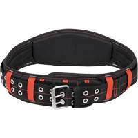 Ceinture coussin&eacute;e de 5", Noir/Rouge Quali-T-Solutions