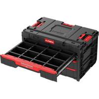 Arx&reg; 3-Drawer Toolbox, 23-1/10" x 15" x 13-2/5", Black Quali-T-Solutions