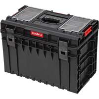 Arx Large Toolbox, 23" x 15-1/5" x 16-1/2", Black Quali-T-Solutions