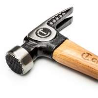 Milled-Face Framing Hammer, 22 oz., Wood Handle, 18" L Quali-T-Solutions
