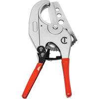 Ratcheting PVC Pipe Cutter with Dipped Grips, 1/4"- 2-3/8" Capacity Quali-T-Solutions