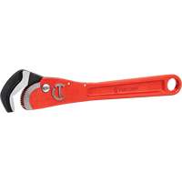 Self-Adjusting Pipe Wrench, 1-1/2" Jaw Capacity, 12" Long, Powder Coated Finish, Non-Ergonomic Handle Quali-T-Solutions