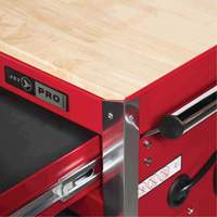 PRC4211 Armoire roulante de s&eacute;rie Pro, 11 tiroirs, 42" la x 18" p x Rouge Quali-T-Solutions