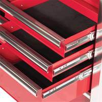 PRC4211 Armoire roulante de s&eacute;rie Pro, 11 tiroirs, 42" la x 18" p x Rouge Quali-T-Solutions