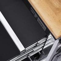 HDRC5212 Armoire mobile de s&eacute;rie HD, 12 tiroirs, 51-1/4" la x 21" p x 40-3/10" h, Noir Quali-T-Solutions
