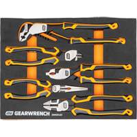 Mechanics Tool Set in Modular Foam Trays with Storage Unit, 194 Pieces Quali-T-Solutions