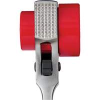 Lineman's 5-in-1 Ratcheting Wrench with Milled Strike Face, 3/4"/1"/1-1/8" Drive, Ergonomic Handle Quali-T-Solutions