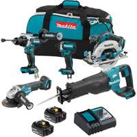 18V LXT Brushless 5 Tool Combo Kit, Lithium-Ion, 18 V Quali-T-Solutions