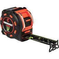 Shockforce NITE EYE Tape Measure, 1-1/4" x 16', SAE Graduations Quali-T-Solutions