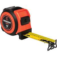 CONTROLTOUCH Tape Measure, 1-3/16" x 16', SAE Graduations Quali-T-Solutions