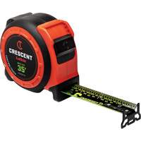  CONTROLTOUCH NITE EYE Tape Measure, 1-3/16" x 35', SAE Graduations Quali-T-Solutions