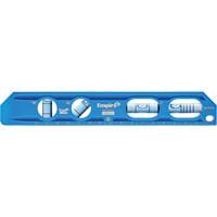 TRUE BLUE&reg; Die Cast Torpedo Level, 8" L, Aluminum, 4 Vials, Magnetic Quali-T-Solutions