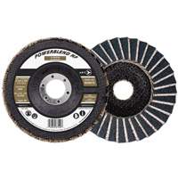 Disque &agrave; lamelles POWERBLEND NF, 4-1/2" x 7/8", Type 29, Grain Z60, Alumine de zirconium Quali-T-Solutions