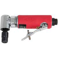Mini rectifieuse avec t&ecirc;te angulaire &agrave; 90° ID25MA, Collet 1/4", 20 000 Tr/min Quali-T-Solutions