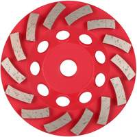 Meule boisseau diamant&eacute;e &agrave; 14 segments Turbo DIAMOND MAX Quali-T-Solutions