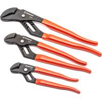 Straight Jaw Dipped Handle Tongue & Groove Plier Set, 3 Pieces Quali-T-Solutions