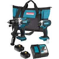 LXT Cordless Impact Driver & Hammer Drill/Driver Combo Kit, Lithium-Ion, 18 V Quali-T-Solutions