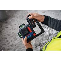 Laser dalignement/nivellement 360 connect&eacute; &agrave; faisceau vert &agrave; trois points Quali-T-Solutions