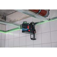 Laser dalignement/nivellement 360 connect&eacute; &agrave; faisceau vert &agrave; trois points Quali-T-Solutions