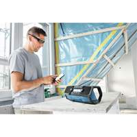Radio de chantier compacte avec Bluetooth 5.0, Lithium-ion, 18 V Quali-T-Solutions