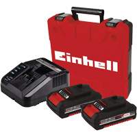 Ensemble perceuse &agrave; percussion professionnelle sans fil, Mandrin 1/2", 18 V Quali-T-Solutions