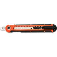 9mm Snap Off Blade Retractable Knife, Steel, Plastic Handle Quali-T-Solutions