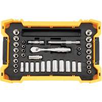 Jeu d'outils 3/8" & 1/2" pour m&eacute;canicien avec plateau & couvercle TOUGHSYSTEM 2.0 Quali-T-Solutions