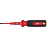 Tournevis &agrave; embouts interchangeables &agrave; tige articul&eacute;e isol&eacute; 1000 V, 2-en-1, 8-4/5" lo, Prise Coussin&eacute;e Quali-T-Solutions