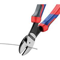High Leverage Diagonal Cutters with KNIPEXTEND Handle, 8" L Quali-T-Solutions
