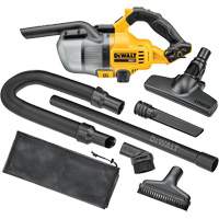 Aspirateur &agrave; main sans fil pour d&eacute;chets secs, 20 V, Capacit&eacute; 0,18 gal Quali-T-Solutions
