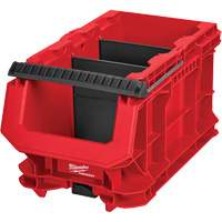 Bac compact PACKOUT, 15-1/2" x 9-1/2" x 8-3/4", Noir/Rouge Quali-T-Solutions