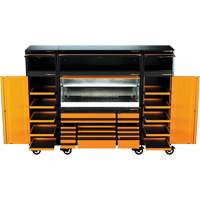 MEGAMOD Mechanics Tool Set in Premium Modular Foam Trays with Tool Storage & Shop Equipment, 1858 Pieces Quali-T-Solutions