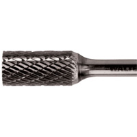Fraise cylindrique en carbure &agrave; double coupe, 3/8" dia., 1/4" Tige, 3/4" Prof. de la coupe Quali-T-Solutions