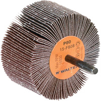 Flap Wheels-Coolcut Flap Wheels, Aluminum Oxide, 80 Grit, 3" x 1-1/2" x 1/4" Quali-T-Solutions