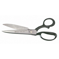 Wide Blade Industrial Shears, 4-3/4" Cut Length, Rings Handle Quali-T-Solutions
