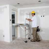 &eacute;chafaudages mobiles - &eacute;chafaudage maxi carr&eacute;, Cadre Aluminium, 74" p x 75" h Quali-T-Solutions